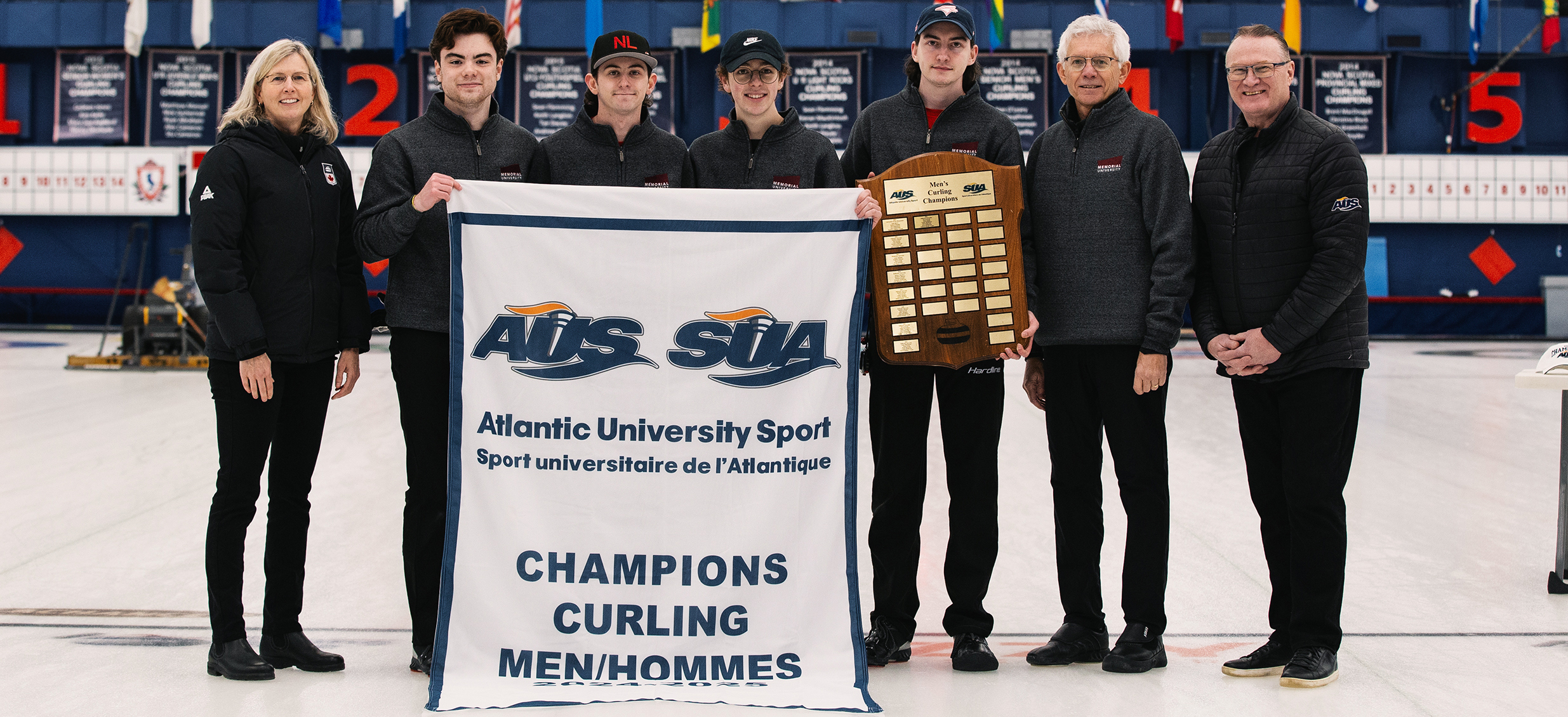 Memorial Sea-Hawks Crowned 2025 AUS Men's Curling Champions