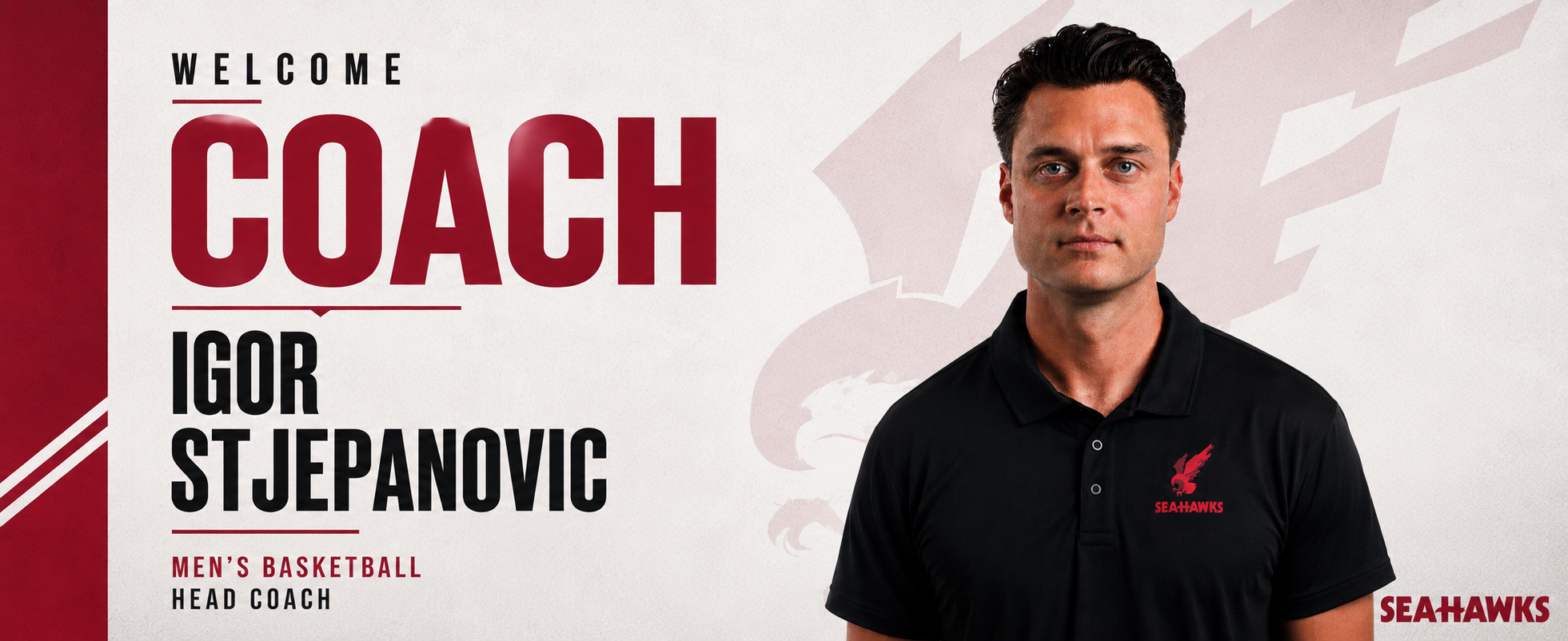 Stjepanovic to Lead Sea-Hawks MBB Program