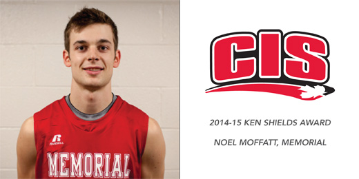 Basketball's Noel Moffatt wins 2014-15 CIS Ken Shields award