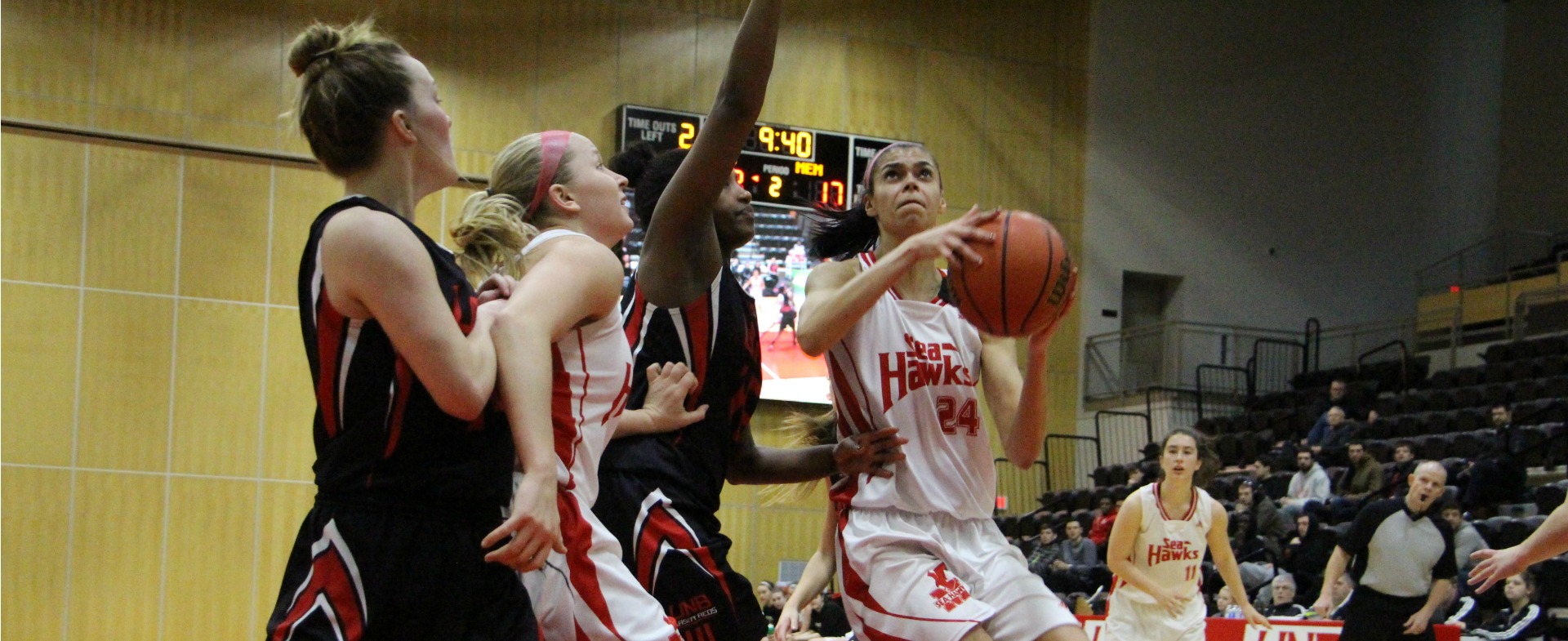 Sea-Hawks split weekend series with UNB