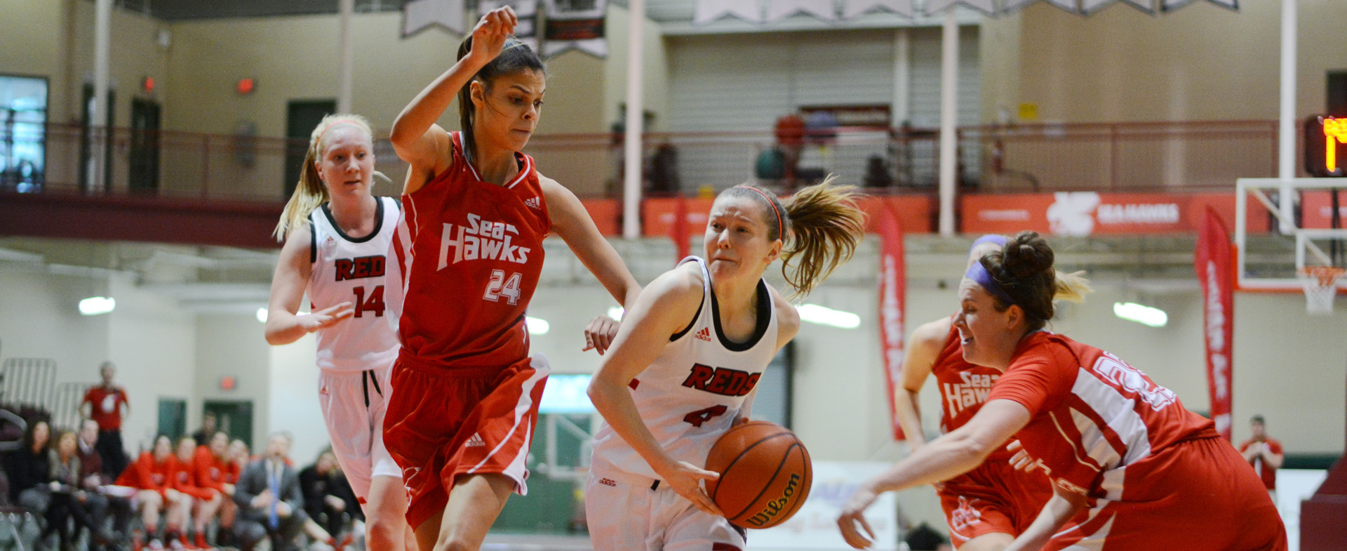 Sea-Hawks Battle Reds in Playoff Opener