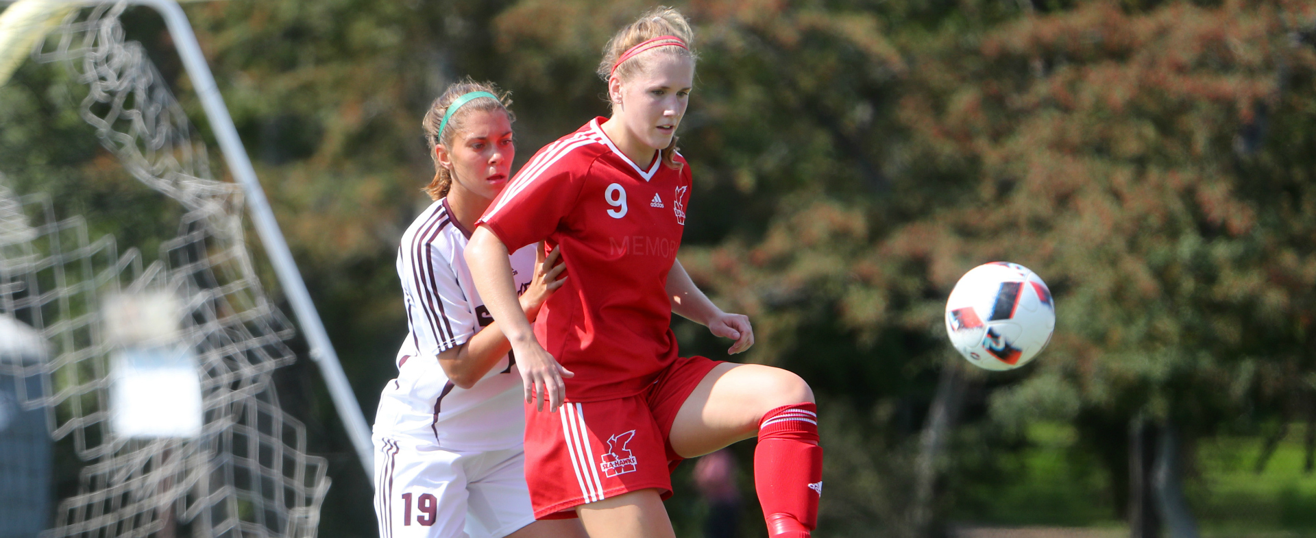Memorial scores twice in second-half to win